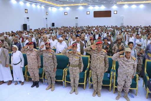 مشايخ ووجهاء محافظة صنعاء يؤكدون دعمهم للجيش والمقاومة حتى استكمال تحرير اليمن 