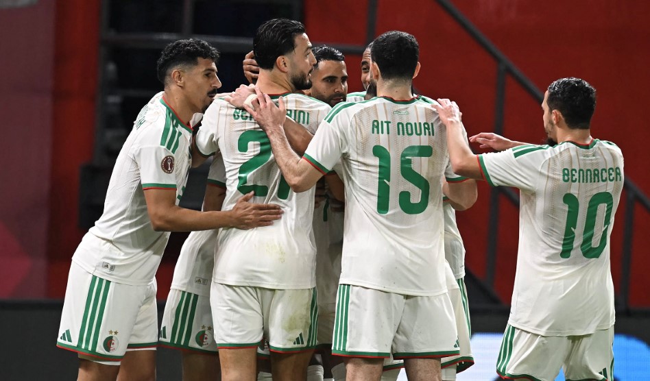 منتخب الجزائر تعبر إلى ربع نهائي كأس أمم إفريقيا المغرب 2025