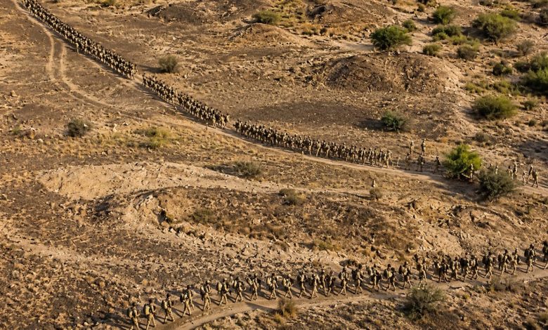 صعدة.. محور الرزامات يطلق مرحلة جديدة من برامجه التدريبية لتعزيز الجاهزية القتالية