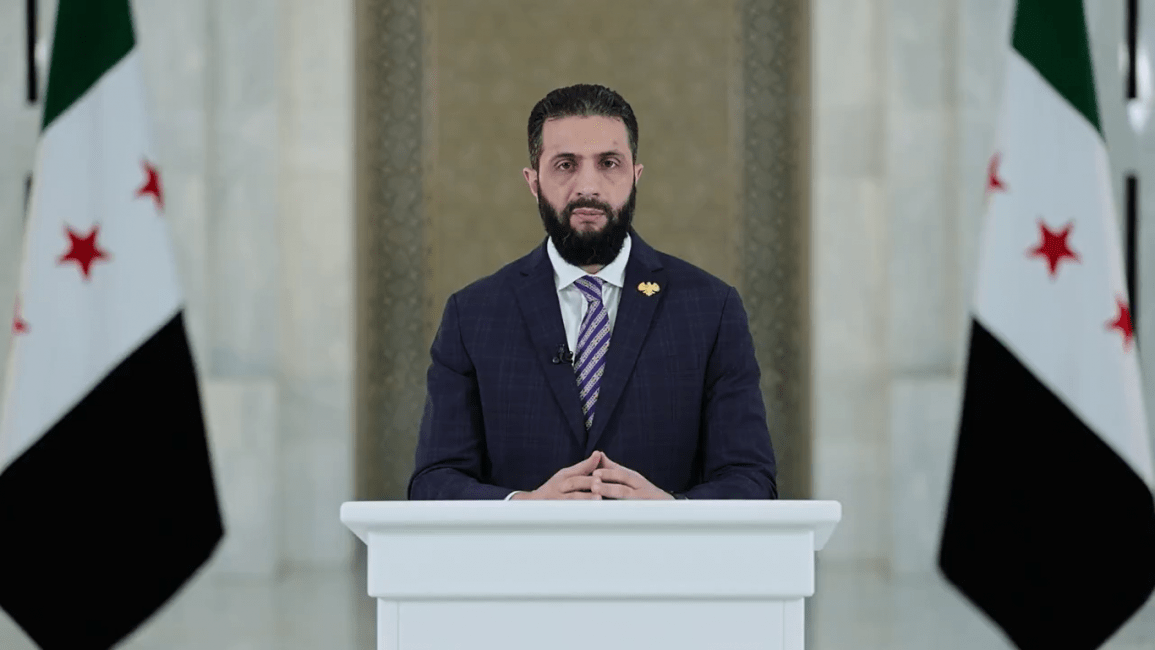الشرع: إسرائيل حاولت جرّ سورية إلى الفوضى لا نخشى الحرب لكننا اخترنا حماية الوطن 
