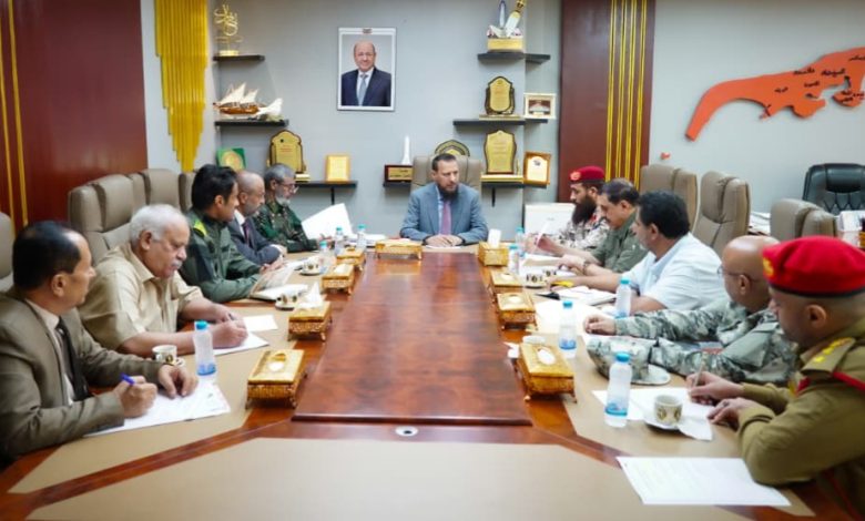 اللجنة الأمنية بعدن ترفع الجاهزية القصوى وتقر تعزيز التنسيق لمواجهة أي تهديدات محتملة