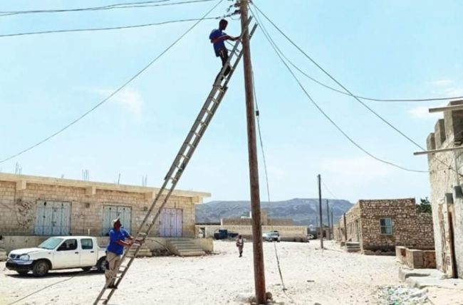 سقطرى.. تخريب جديد يستهدف كابلات الكهرباء في حديبو يتسبب بانقطاع الخدمة