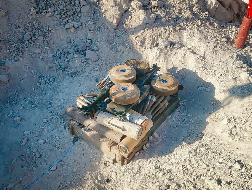 "مسام" يعلن إتلاف 1681 لغماً ومخلفات حربية في المكلا