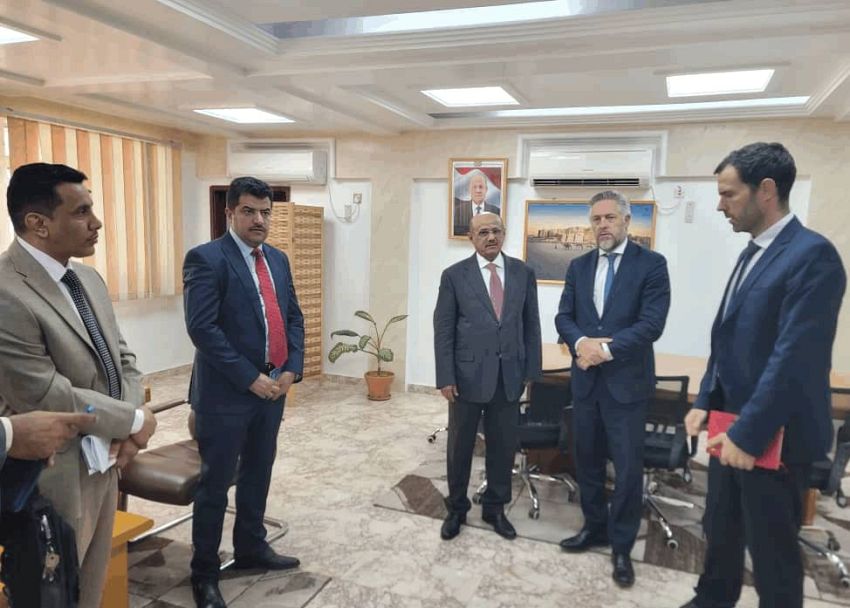 سفير الاتحاد الأوروبي يتعهد بدعم اليمن تقنيًا وانسانيَا لتجاوز أزماته