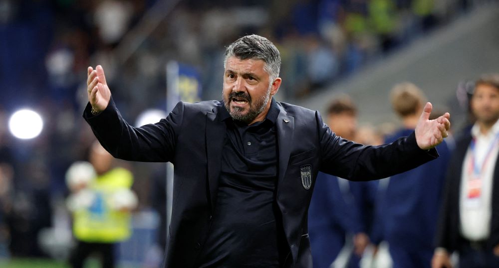 مدرب منتخب إيطاليا غاتوزو مساندا فلسطين: ما يحدث يصعب وصفه ومعاناة الأطفال تؤلمني