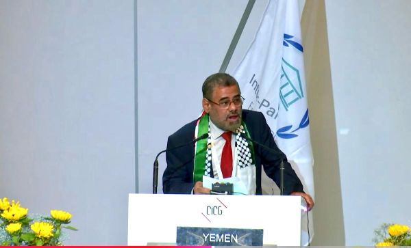 باصرة يبحث في جنيف إدانة الانتهاكات الحوثية وتشكيل لجنة تحقيق برلمانية لمتابعتها