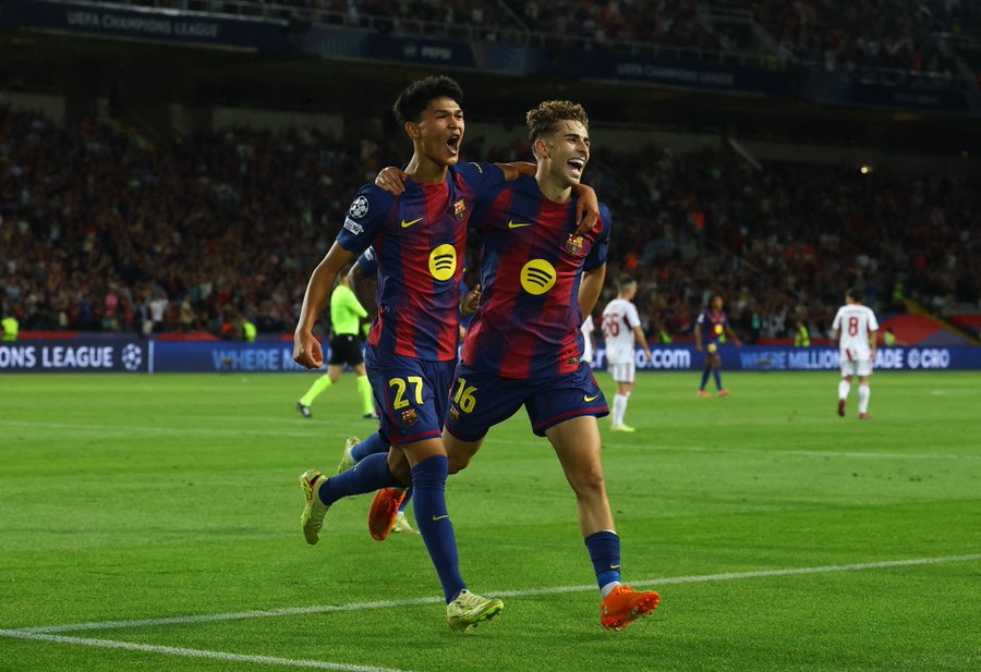 دوري أبطال أوروبا: برشلونة يتجاوز أولمبياكوس بستة أهداف
