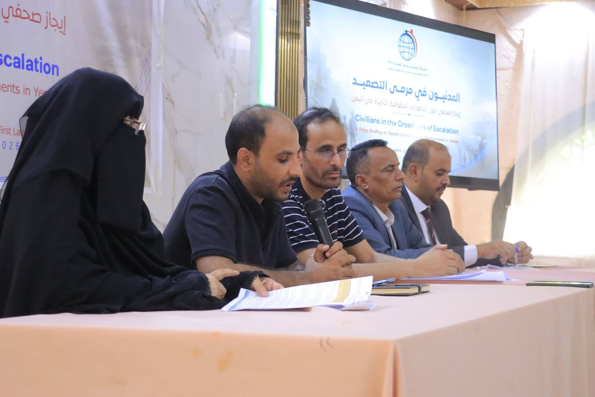 شبكة حقوقية: 18 مدنيًا بين قتيل وجريح بهجمات حوثية خلال أسبوع في 3 محافظات