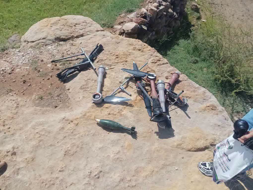 الضالع.. سقوط طائرة مسيرة حوثية في منطقة سكنية بعد تعرضها للتشويش