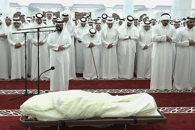 قطر تشيع أمير قطر السابق الشيخ حمد بن خليفة آل ثاني