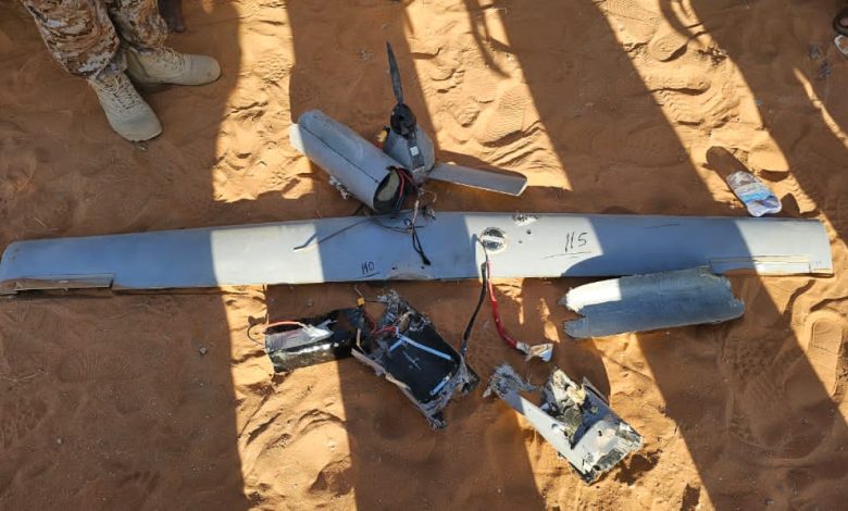 الجيش يعلن إسقاط طائرة مسيّرة أطلقتها مليشيا الحوثي شرق محافظة الجوف 