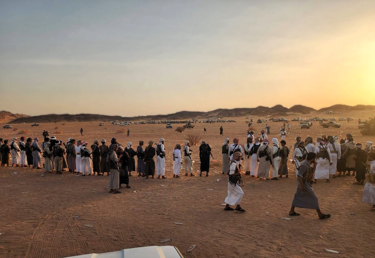 مطارح القبائل في الريان بمحافظة الجوف