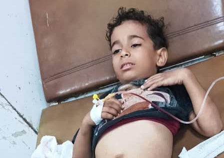 إصابة طفل برصاص قناص تابع لمليشيات الحوثي شرق مدينة تعز 