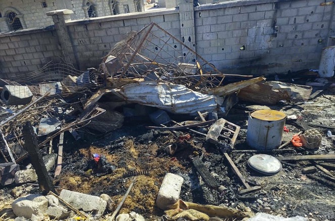 اليمن.. الحرائق تلتهم مأوى ثلاث أسر في المهرة وتعز