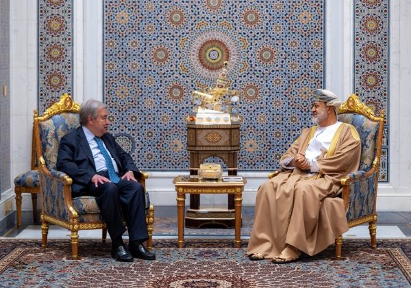 الأمم المتحدة تبحث مع سلطان عُمان الأوضاع في اليمن وملف المختطفين لدى الحوثيين
