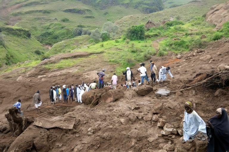 السودان.. مصرع أكثر من ألف شخص بانزلاقات أرضية في وسط دارفور