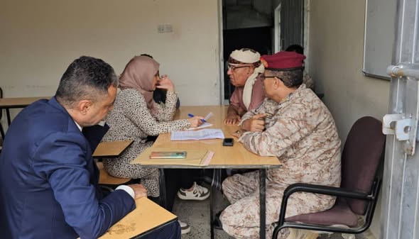 اللجنة الوطنية للتحقيق تنفذ نزولا ميدانيًا لمتابعة أوضاع المحتجزين في تعز