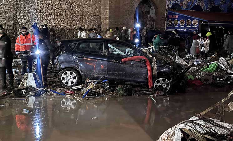 المغرب.. 37 قتيلاً حصيلة ضحايا فيضانات مدينة آسفي