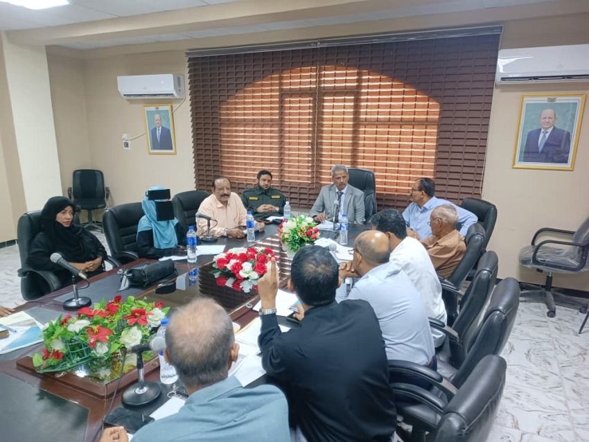 لحج.. المكتب التنفيذي يقر حزمة إجراءات لحماية مشاريع المياه وتنظيم الإيرادات